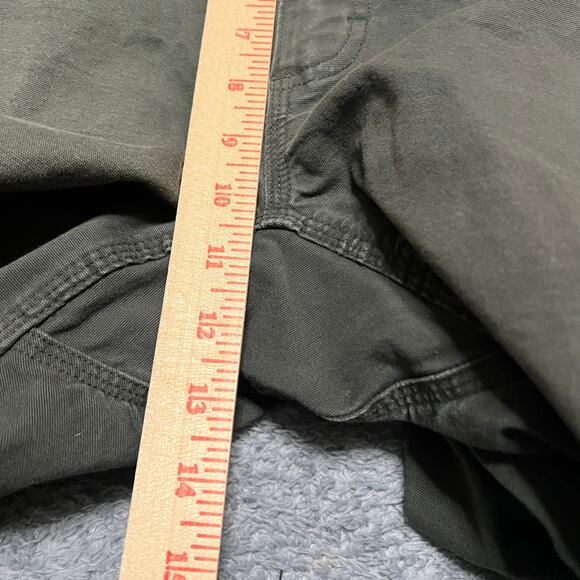 Duluth Trading Pants Mens 36 x32 Green Flex Fire Hose Cargo Work - Picture 11 of 13